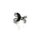 ANILLO PLATA Y CIRCONITAS