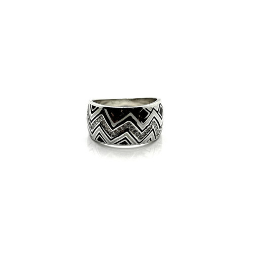 ANILLO PLATA RIGIDA ESMALTE