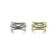 ANILLO PLATA Y CIRCONITAS