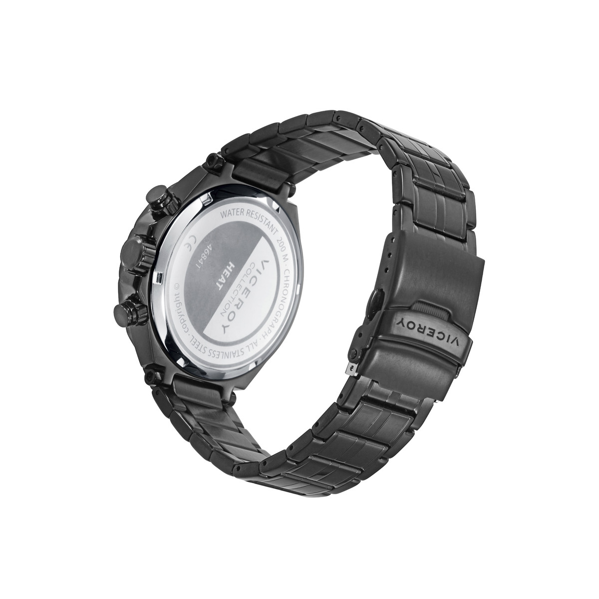 RELOJ ACERO IP NEGRO Y VERDE VICEROY