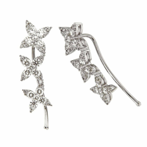 PENDIENTES O/BLANCO Y BRILLANTES 1.18 QT