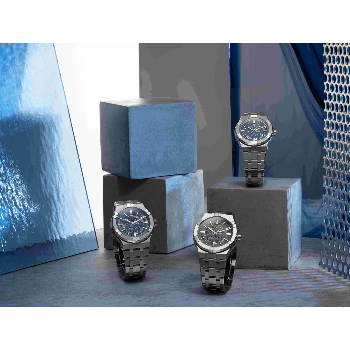 RELOJ AIKON SKELETO MAURICE LACROIX - AI6008-SS002-031-1