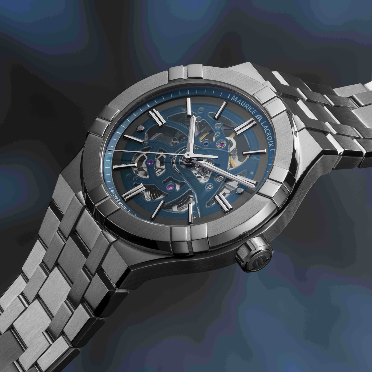 RELOJ AIKON SKELETO MAURICE LACROIX - AI6008-SS002-031-1