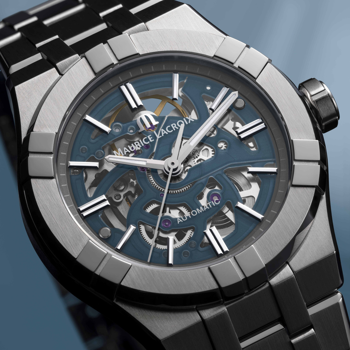 RELOJ AIKON SKELETO MAURICE LACROIX - AI6008-SS002-031-1