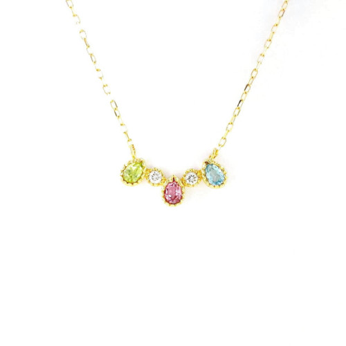 COLLAR P. SEMIPRECIOSAS Y BTES 0.04 QT