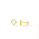 PENDIENTES BEBE ORO Y NACAR