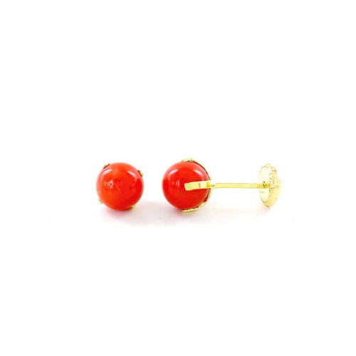 PTES ORO BEBE 5 MM CORAL