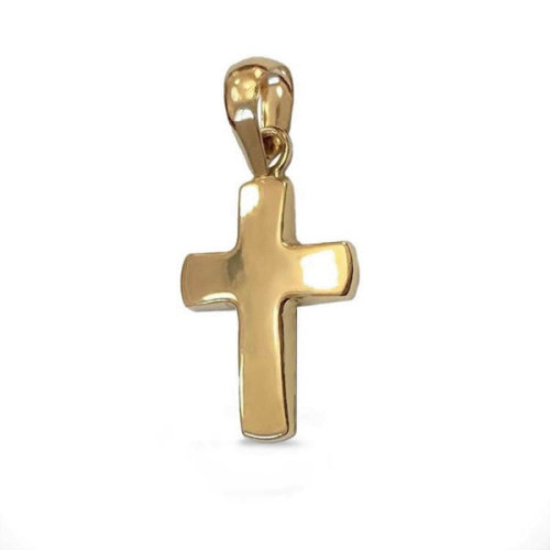 CRUZ ORO PEQUEÑA 17X13X4 PLANA