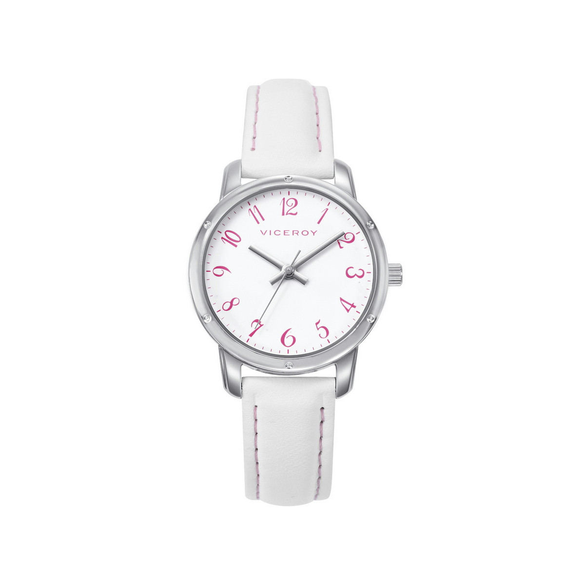 RELOJ ACERO CORREA NIÑA VICEROY