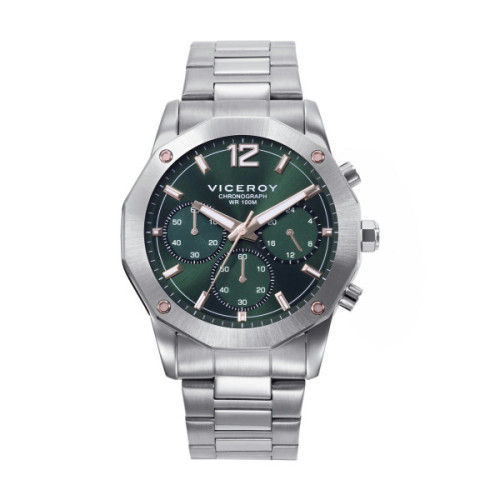 RELOJ CRONO ACERO IP ROSAVICEROY
