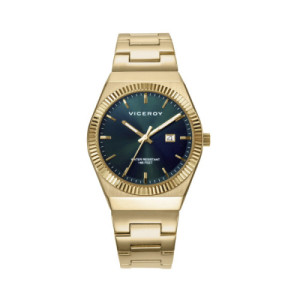 RELOJ ACERO IP DORADO VICEROY