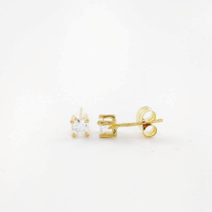 PTES 4 GARRAS ORO Y BRILLANTES 0.34 QT