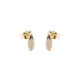 PENDIENTES ORO Y CIRCONITAS