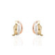 PENDIENTES ORO TRICOLOR
