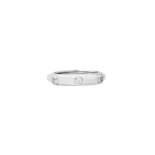 ANILLO PLATA Y PIEDRAS