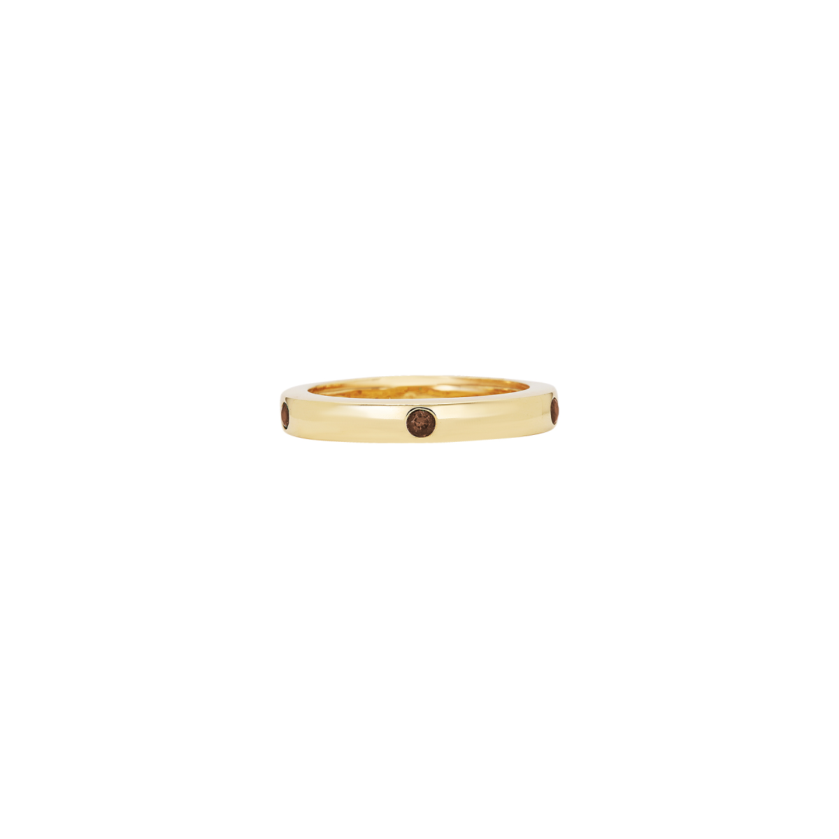 ANILLO PLATA BAÑADO EN ORO Y PIEDRAS