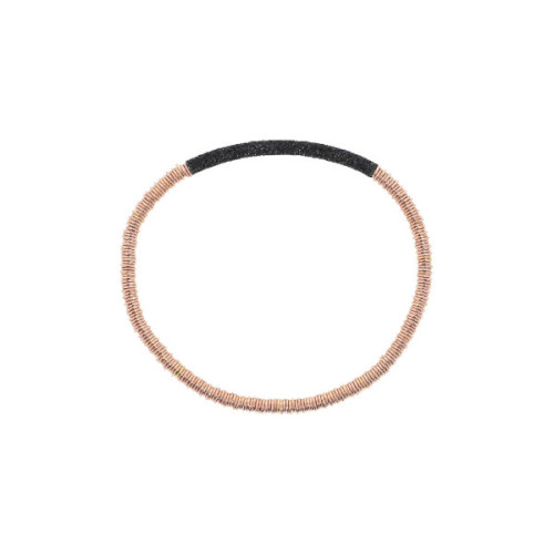 PULSERA PLATA ROSA Y POLVO