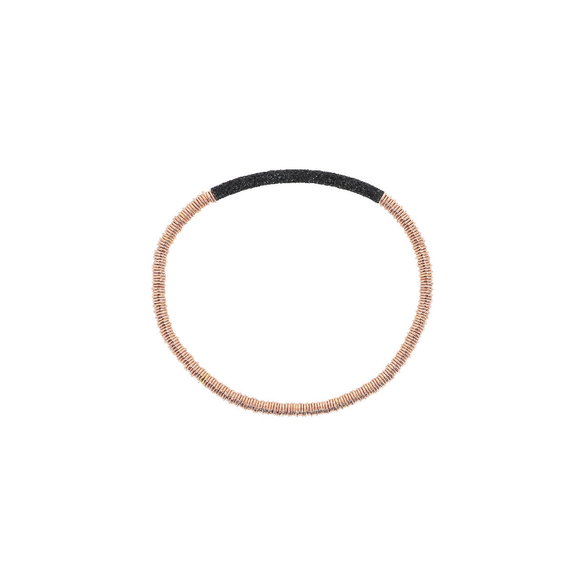 PULSERA PLATA ROSA Y POLVO