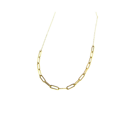 COLLAR ORO ESLABONES Y CADENAS