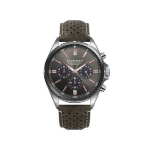 RELOJ CRONO ACERO IP GRIS VICEROY