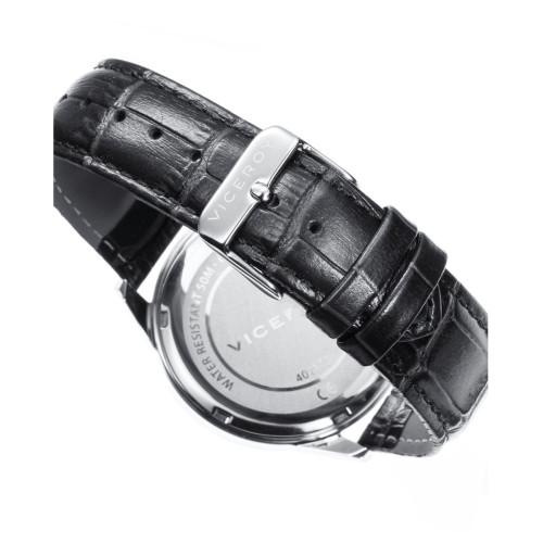 RELOJ ACERO PIEL VICEROY