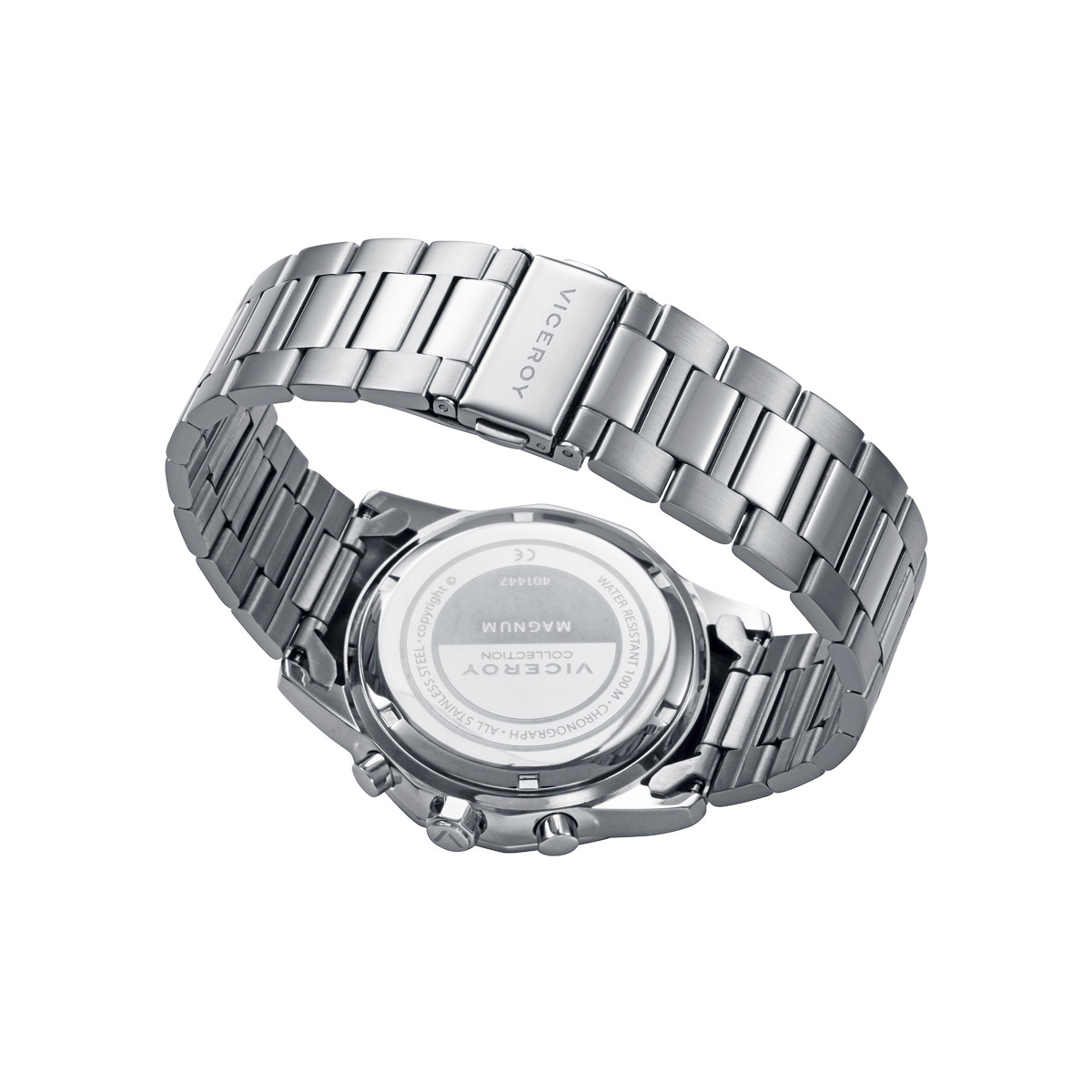 RELOJ CRONO ACERO IP ROSAVICEROY