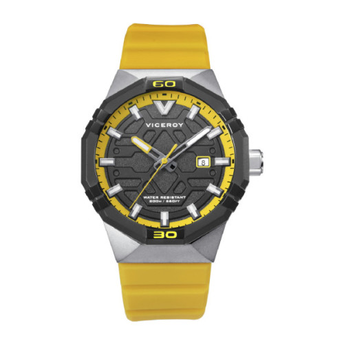 RELOJ ACERO IP NEGRO CORREA VICEROY