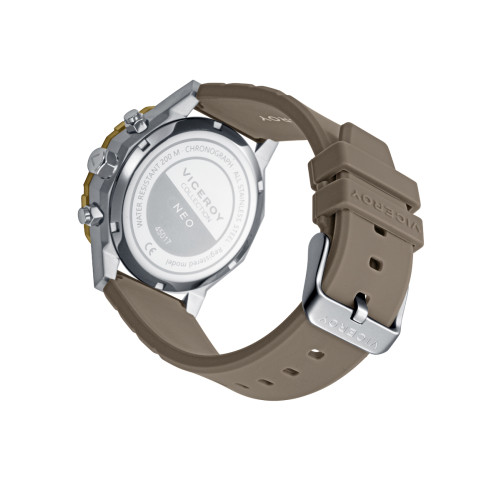 RELOJ CRONO ACERO IP DORADO VICEROY