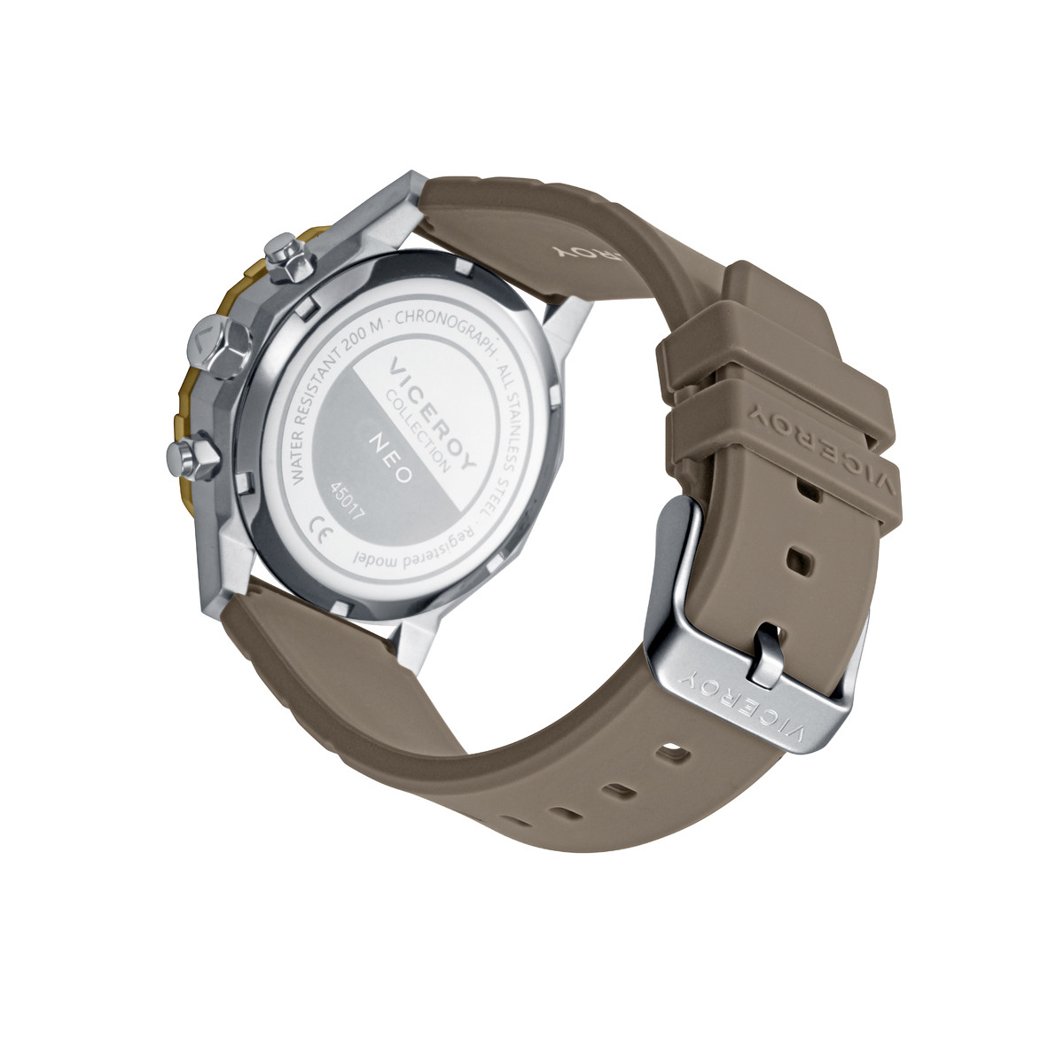 RELOJ CRONO ACERO IP DORADO VICEROY