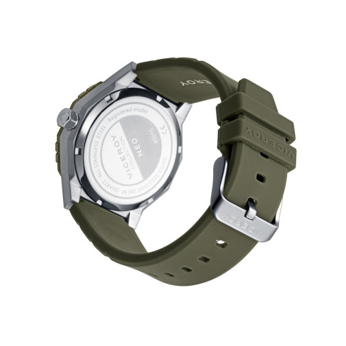 RELOJ ACERO IP VERDE CORREA VICEROY