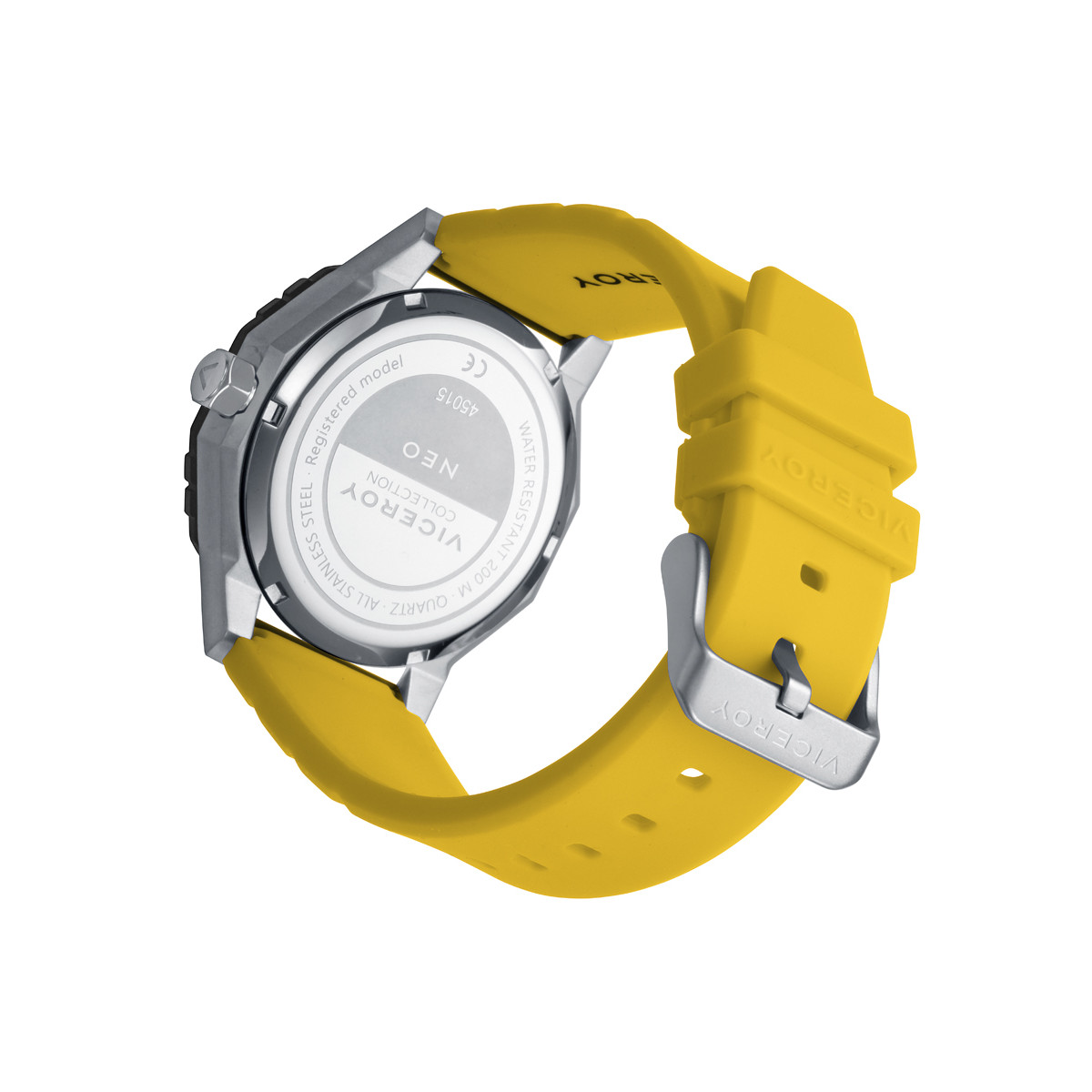RELOJ ACERO IP NEGRO CORREA VICEROY
