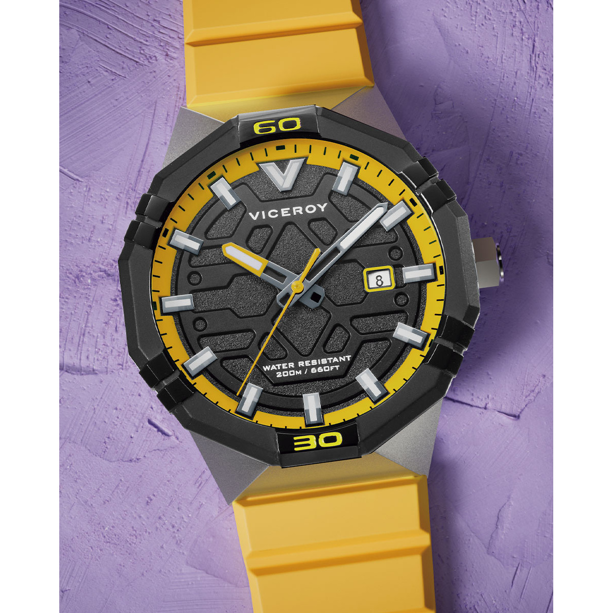 RELOJ ACERO IP NEGRO CORREA VICEROY
