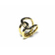 ANILLO ORO ESLABONES