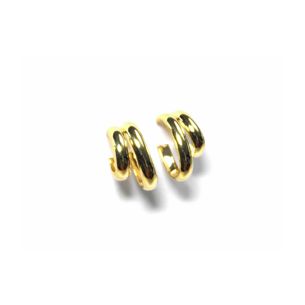 PENDIENTES ORO DOBLES