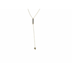 COLLAR ORO COLGANTE FLECHA