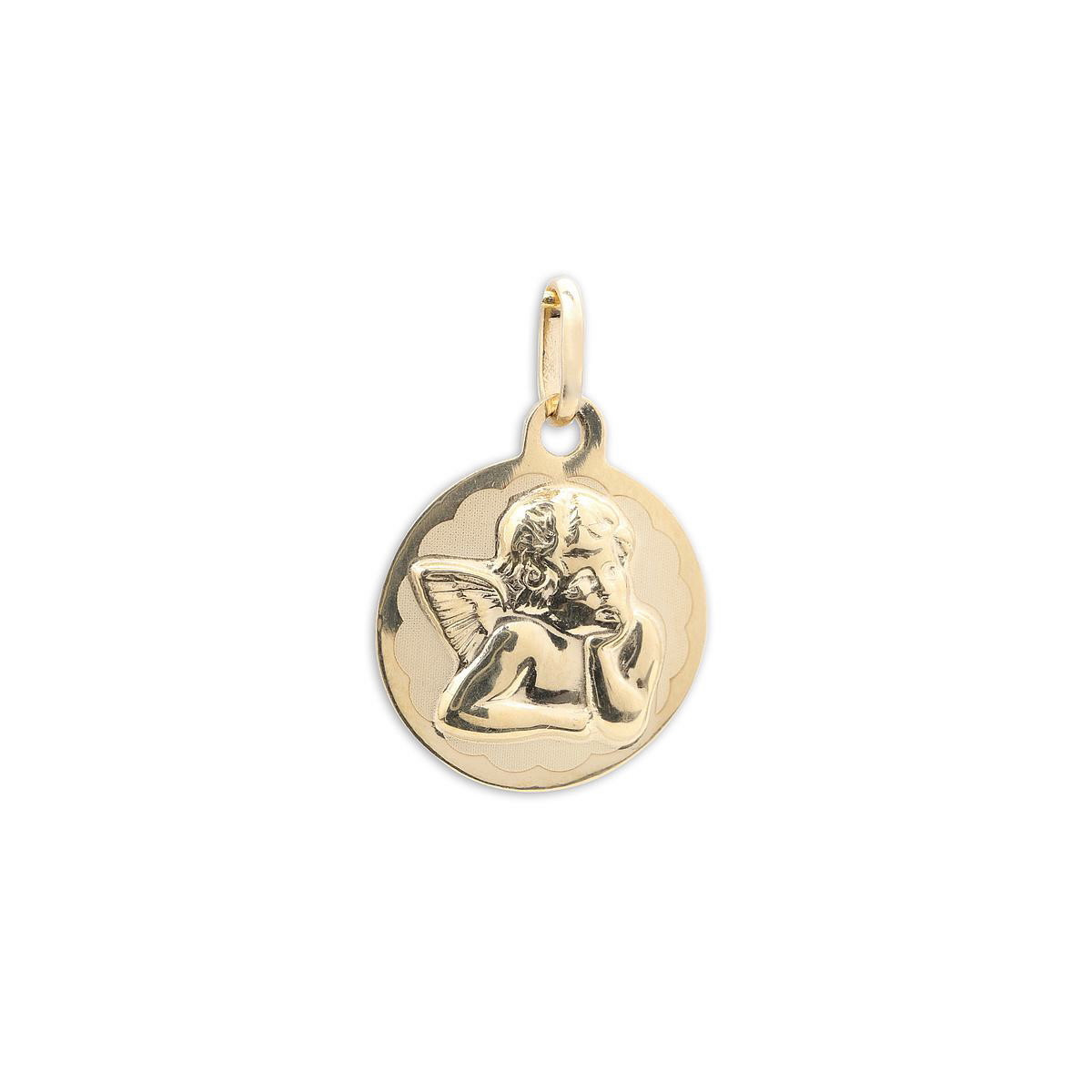 MEDALLA ORO ANGEL DE LA GUARDA