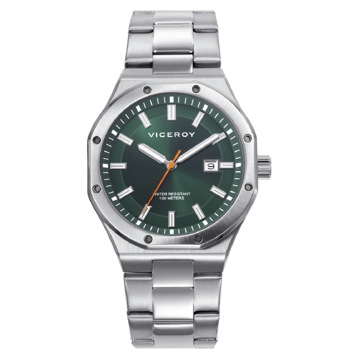 RELOJ ACERO IP NEGRO BRAZALETE VICEROY