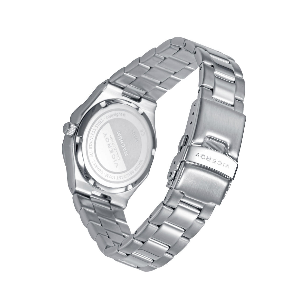 RELOJ ACERO IP ROSA VICEROY