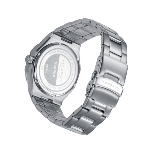 RELOJ ACERO IP NEGRO BRAZALETE VICEROY