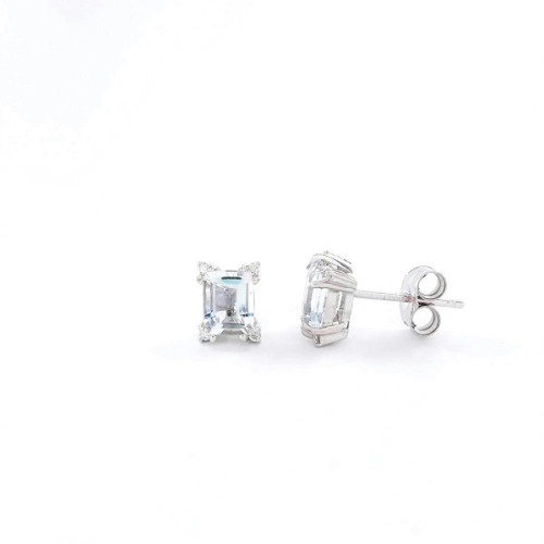 PENDIENTES O/B AGUAMARINAS Y BTES