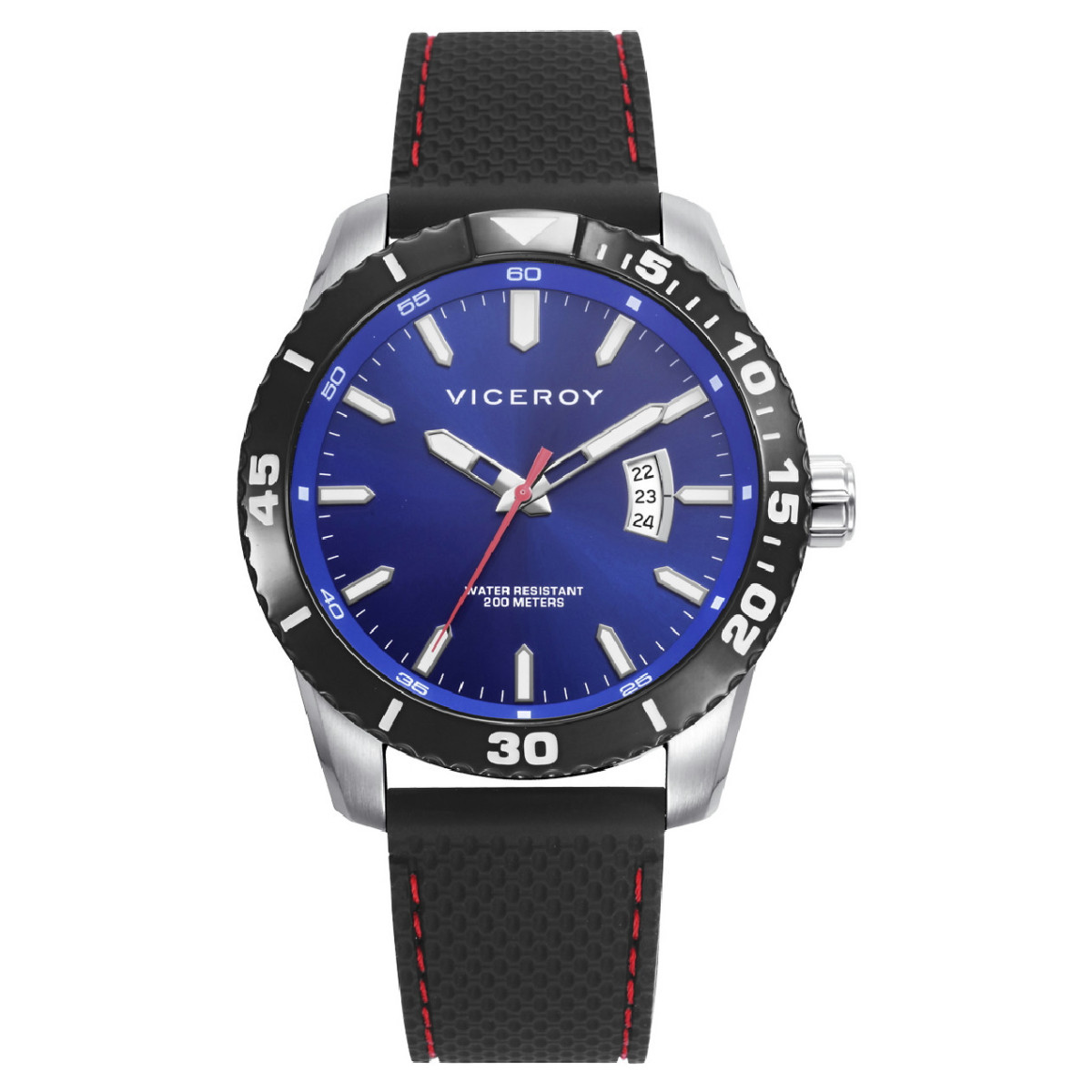 RELOJ ACERO IP NEGRO VICEROY