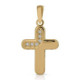 CRUZ DE ORO Y CIRCONITAS