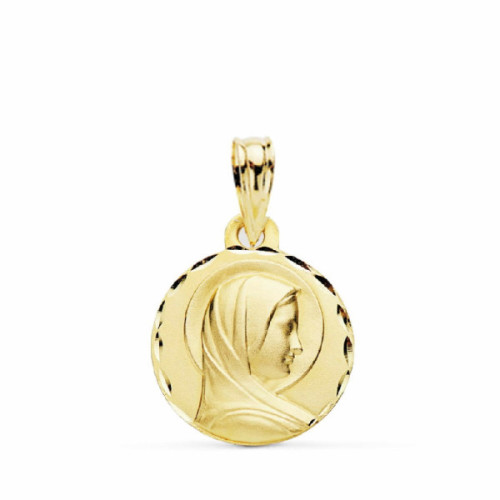 MEDALLA ORO VIRGEN 14 MM