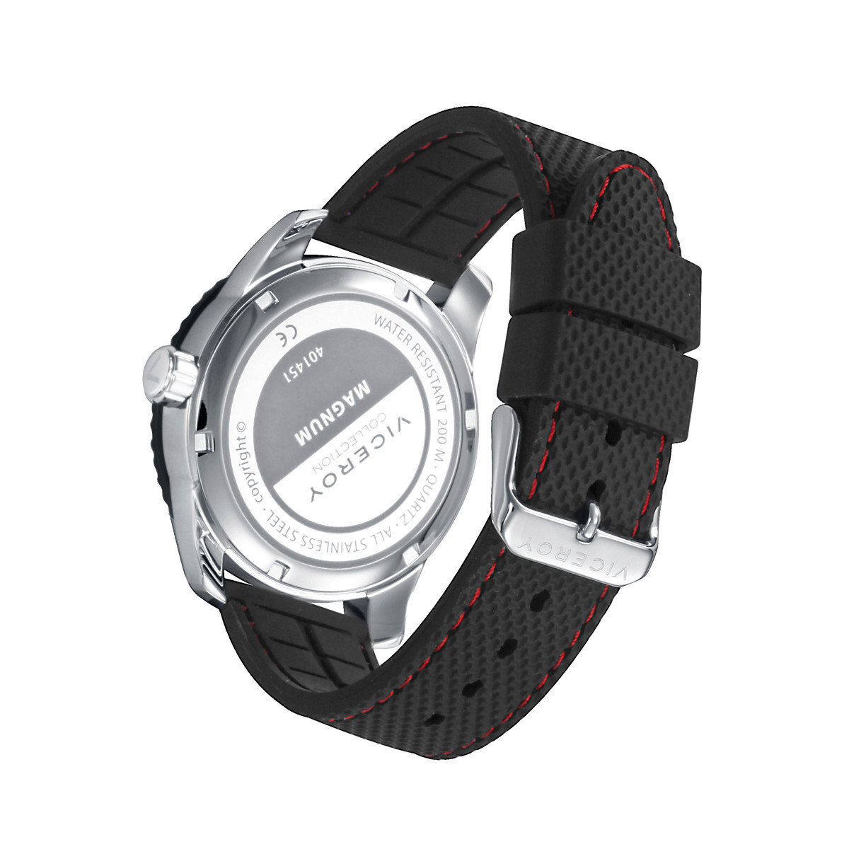 RELOJ ACERO IP NEGRO VICEROY