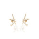 PENDIENTES ORO Y CIRCONITAS