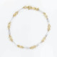 PULSERA ORO BICOLOR