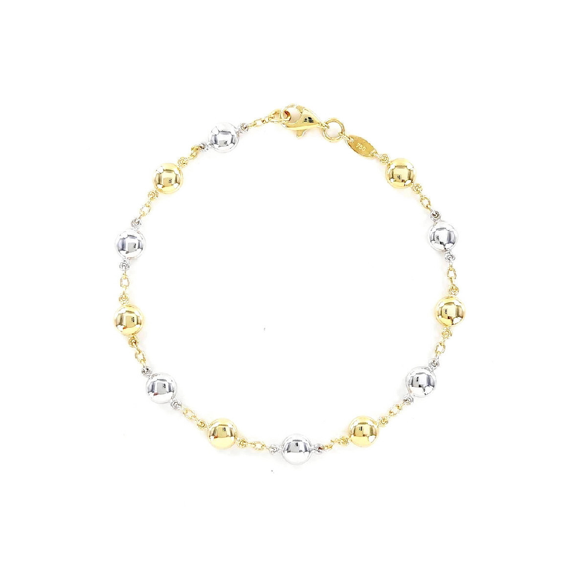 PULSERA ORO BICOLOR