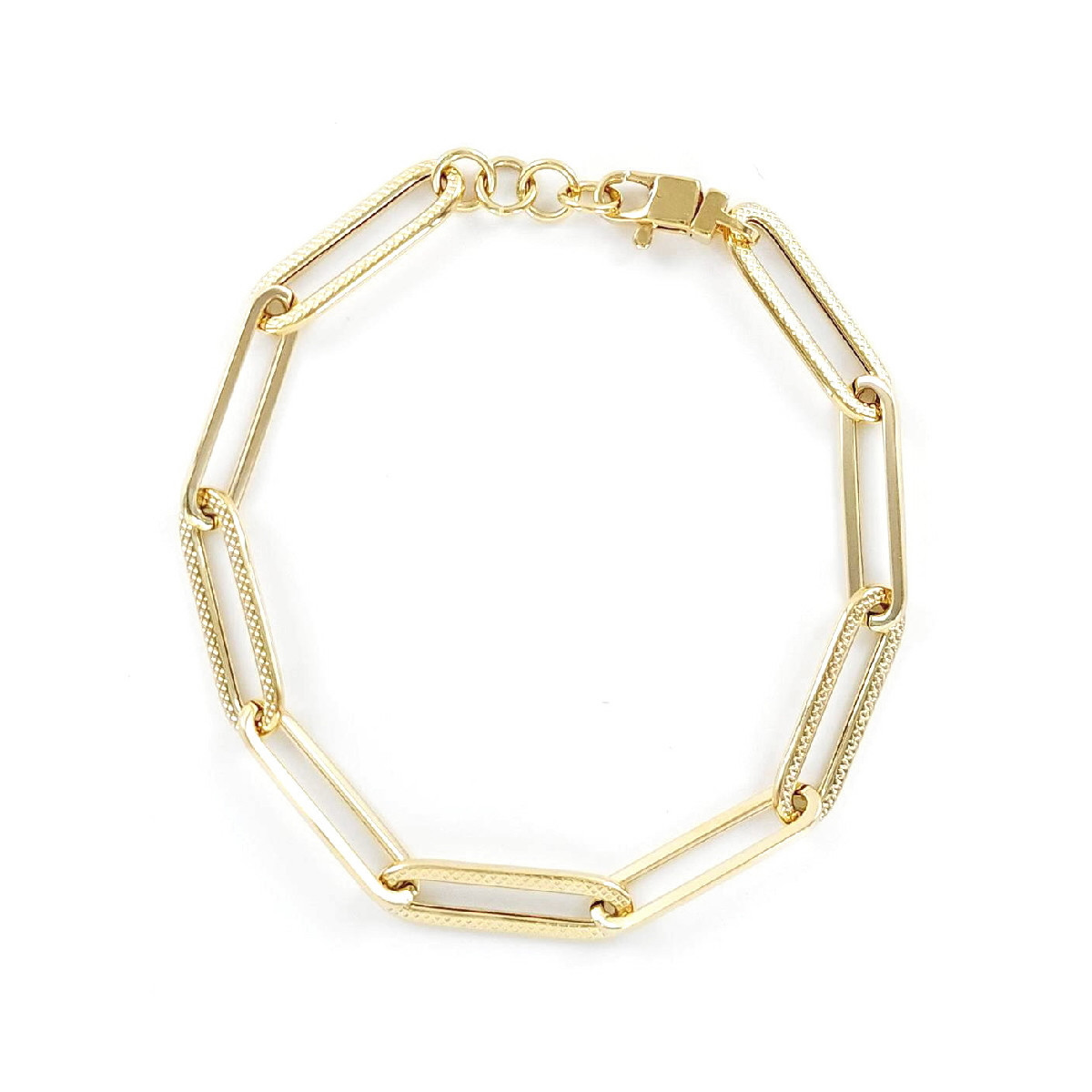 PULSERA ORO ESLABONES