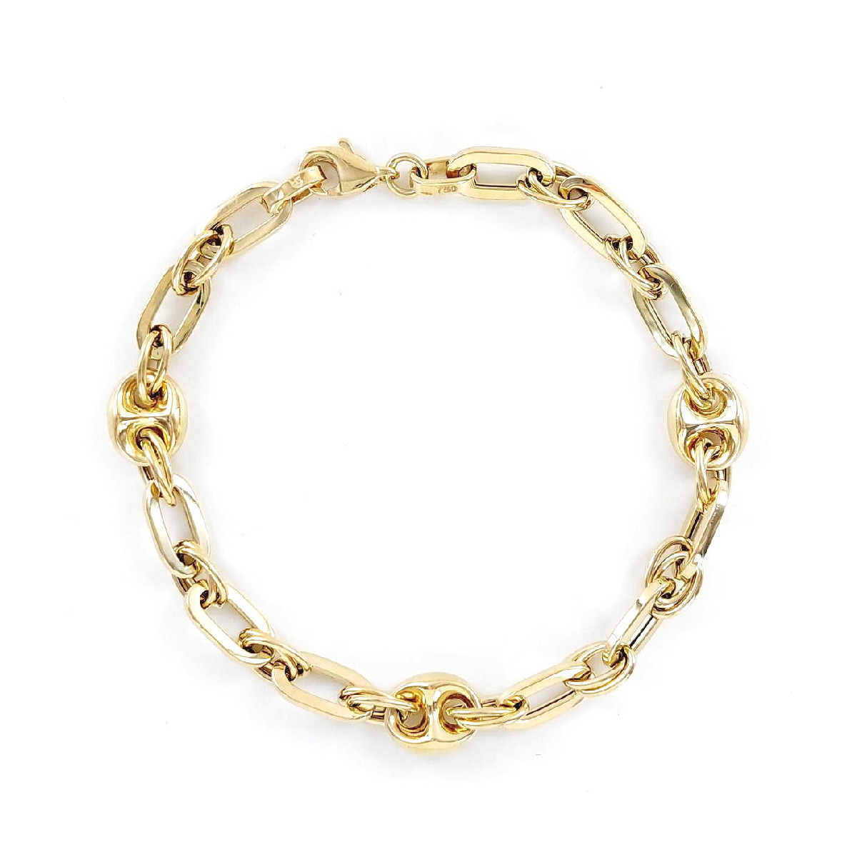 PULSERA ESLABONES Y CALABROTE