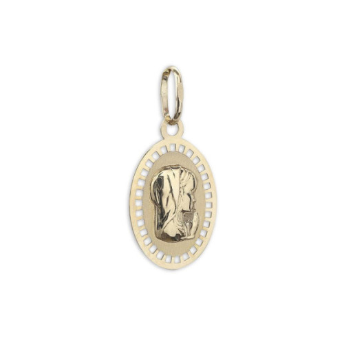 MEDALLA ORO VIRGEN NIÑA